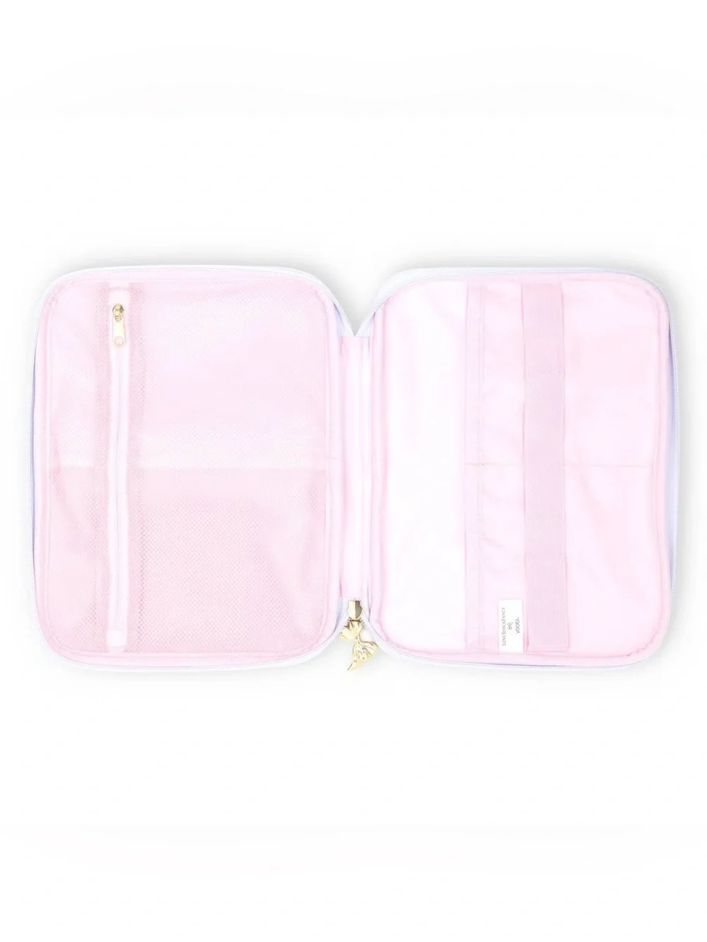 LoveShackFancy x Target Everblooming Rosettes Tech Organizer Whisper Blue